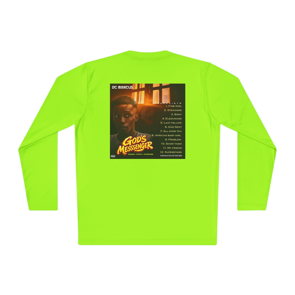 God's Messenger Long Sleeve Tee — Gospel Album Art Tee - DC MARCUS MERCH