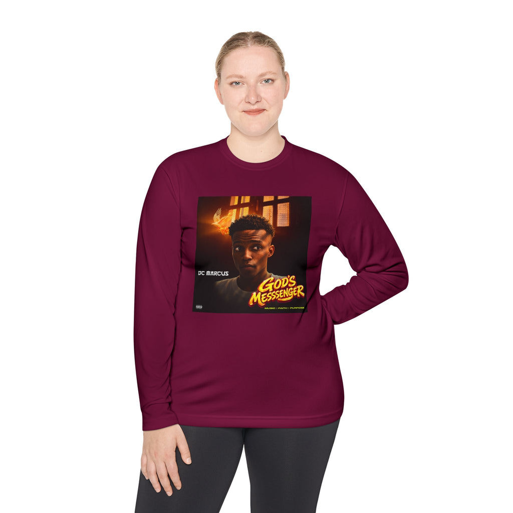 God's Messenger Long Sleeve Tee — Gospel Album Art Tee - DC MARCUS MERCH