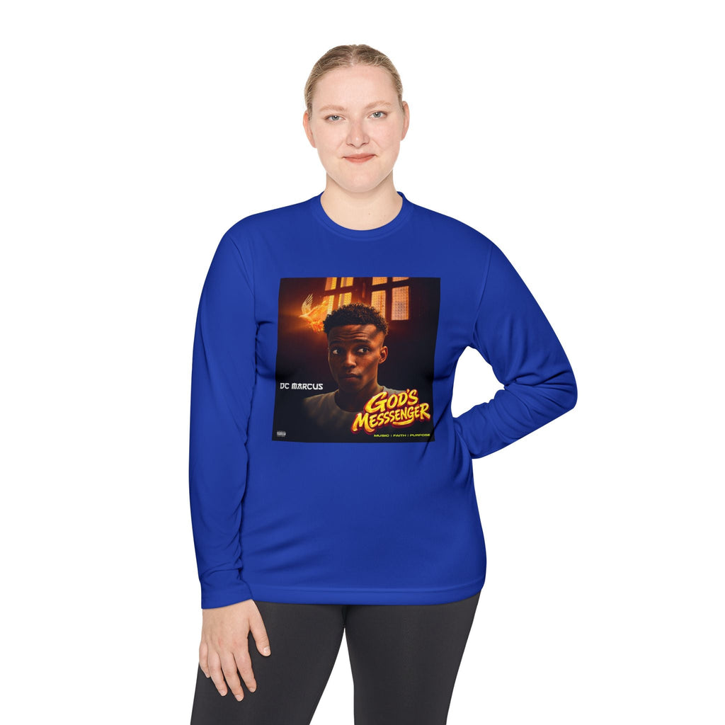 God's Messenger Long Sleeve Tee — Gospel Album Art Tee - DC MARCUS MERCH