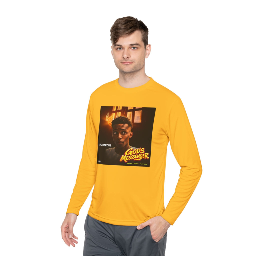 God's Messenger Long Sleeve Tee — Gospel Album Art Tee - DC MARCUS MERCH
