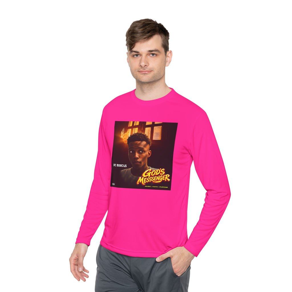 God's Messenger Long Sleeve Tee — Gospel Album Art Tee - DC MARCUS MERCH