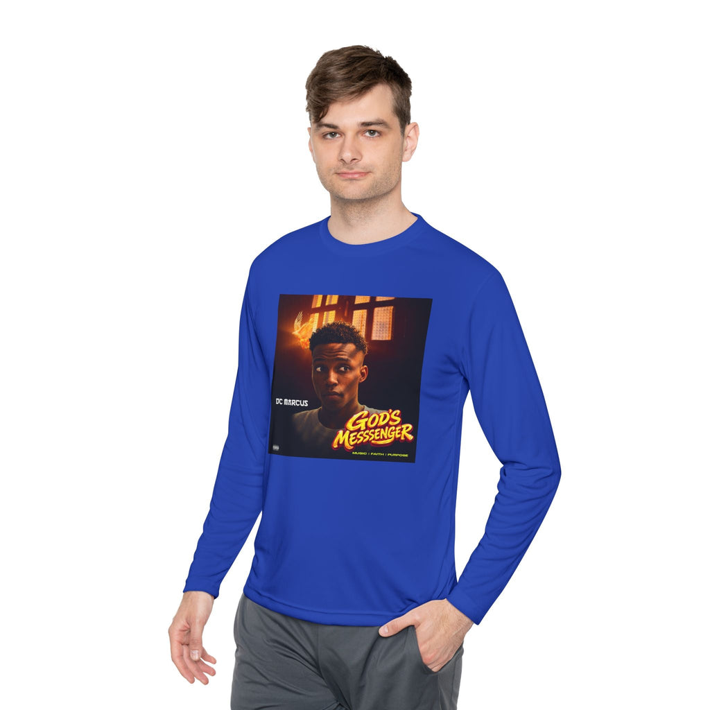 God's Messenger Long Sleeve Tee — Gospel Album Art Tee - DC MARCUS MERCH