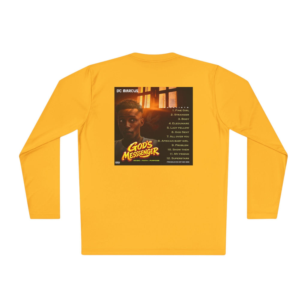 God's Messenger Long Sleeve Tee — Gospel Album Art Tee - DC MARCUS MERCH
