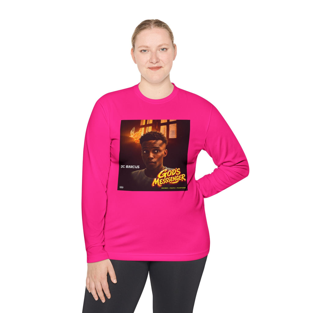God's Messenger Long Sleeve Tee — Gospel Album Art Tee - DC MARCUS MERCH