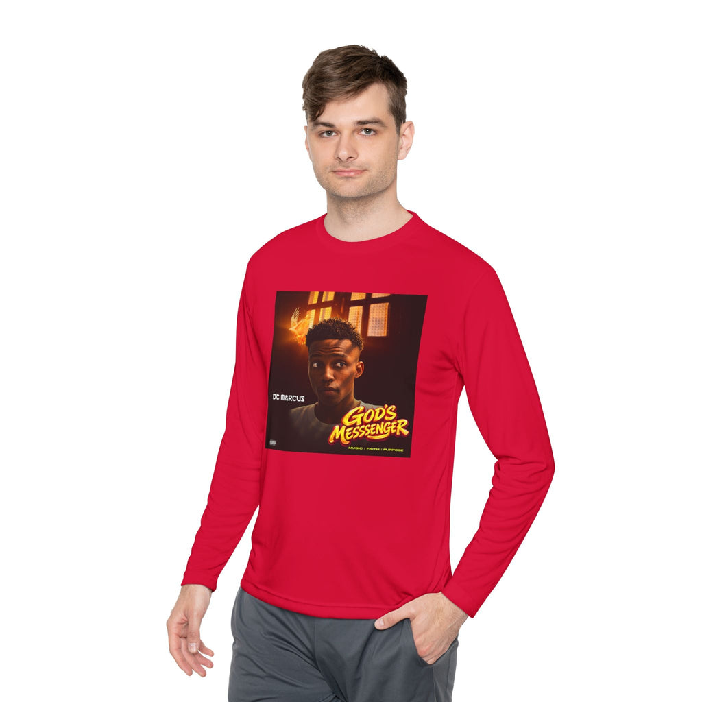 God's Messenger Long Sleeve Tee — Gospel Album Art Tee - DC MARCUS MERCH