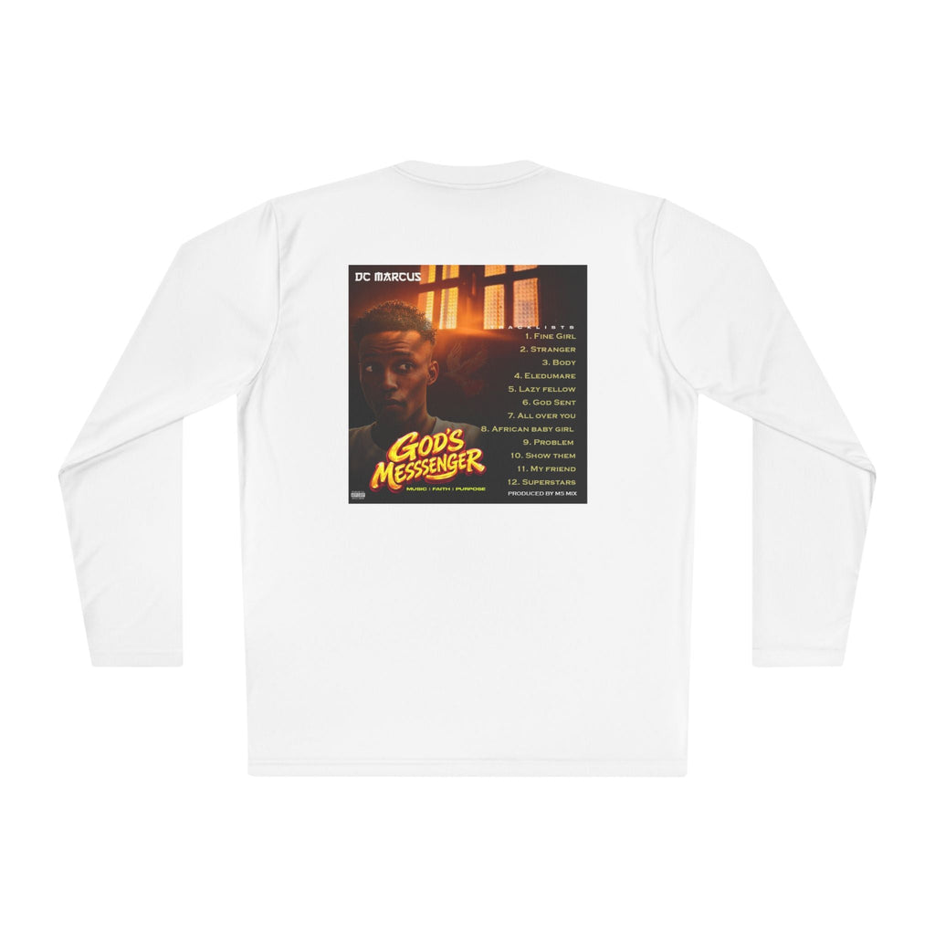 God's Messenger Long Sleeve Tee — Gospel Album Art Tee - DC MARCUS MERCH