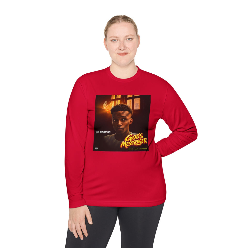 God's Messenger Long Sleeve Tee — Gospel Album Art Tee - DC MARCUS MERCH