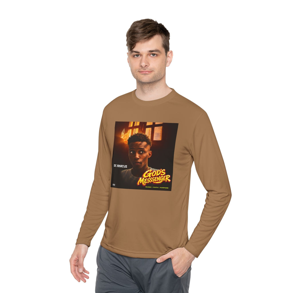 God's Messenger Long Sleeve Tee — Gospel Album Art Tee - DC MARCUS MERCH