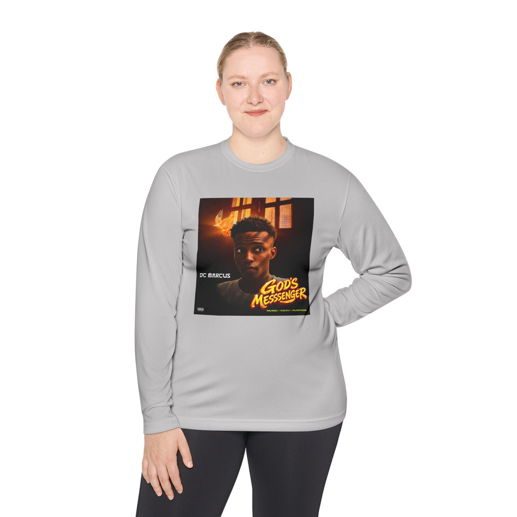 God's Messenger Long Sleeve Tee — Gospel Album Art Tee - DC MARCUS MERCH