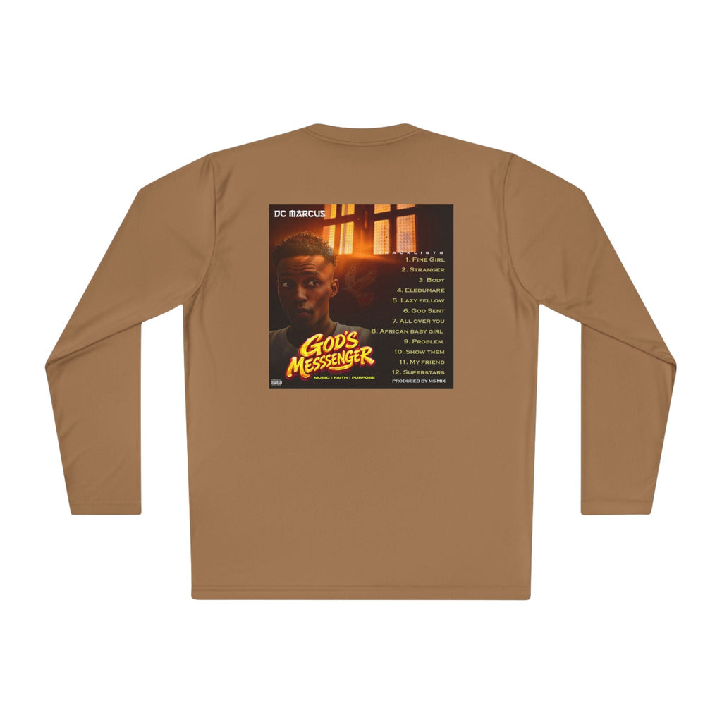 God's Messenger Long Sleeve Tee — Gospel Album Art Tee - DC MARCUS MERCH