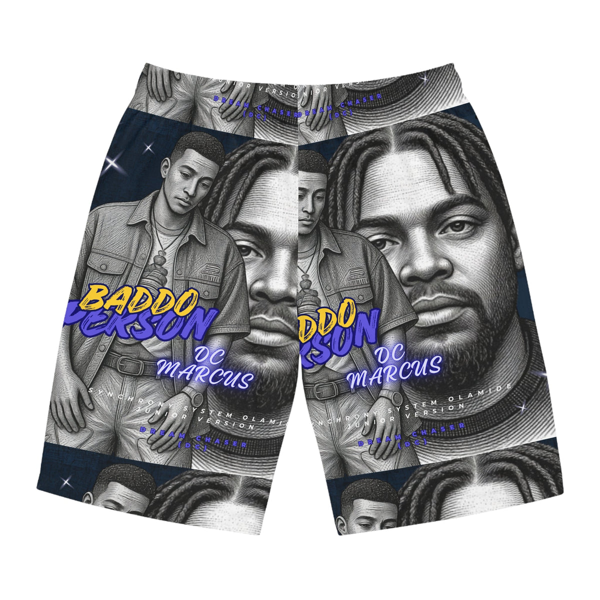 Men's Board Shorts (AOP) - DC MARCUS MERCH