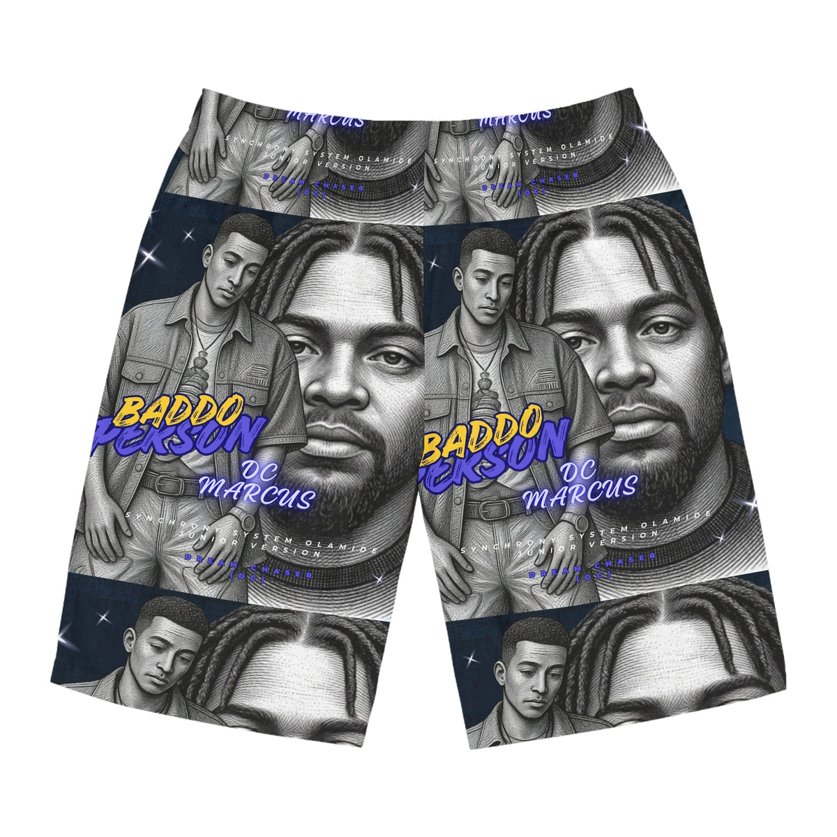 Men's Board Shorts (AOP) - DC MARCUS MERCH