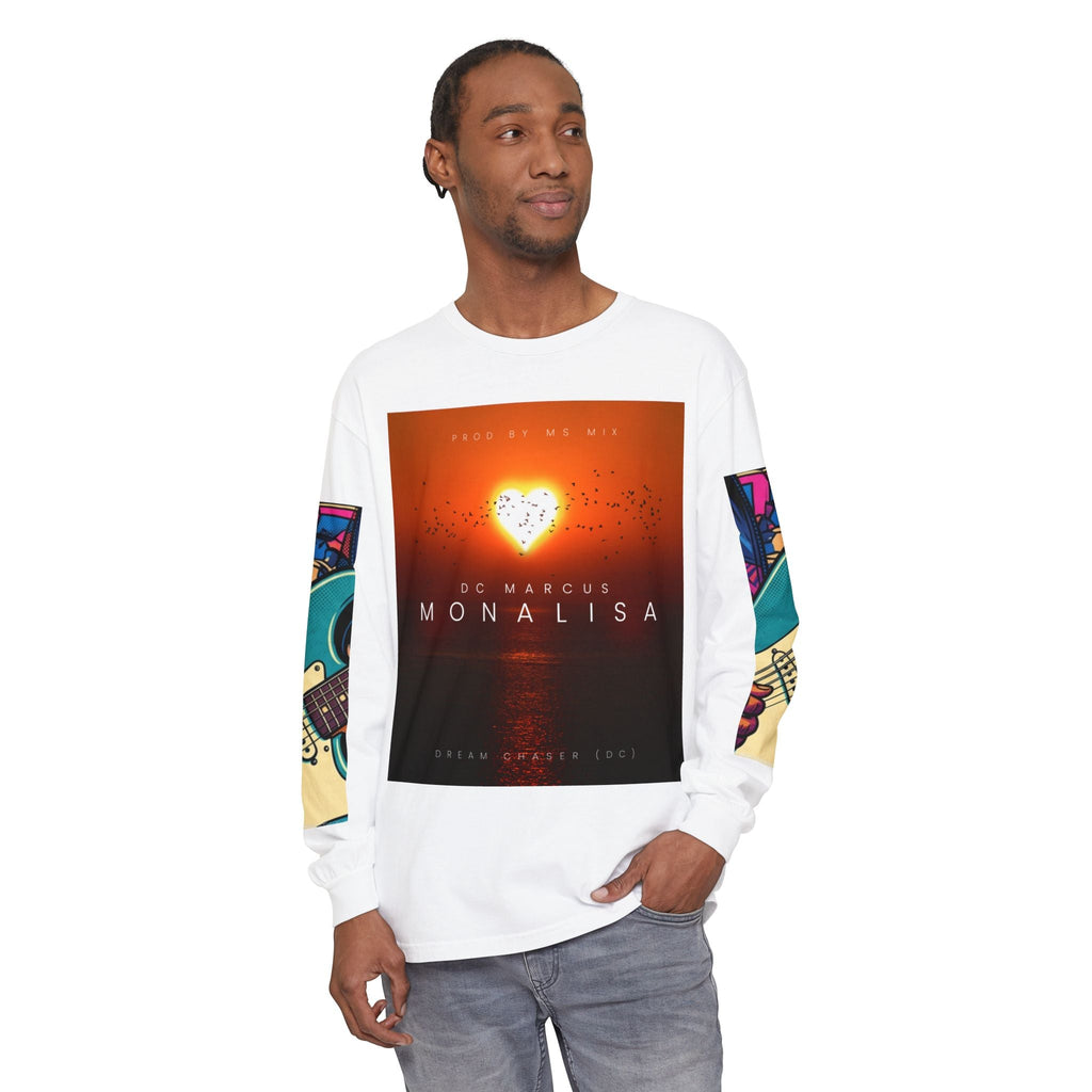 Unisex Garment-dyed Long Sleeve T-Shirt - DC MARCUS MERCH