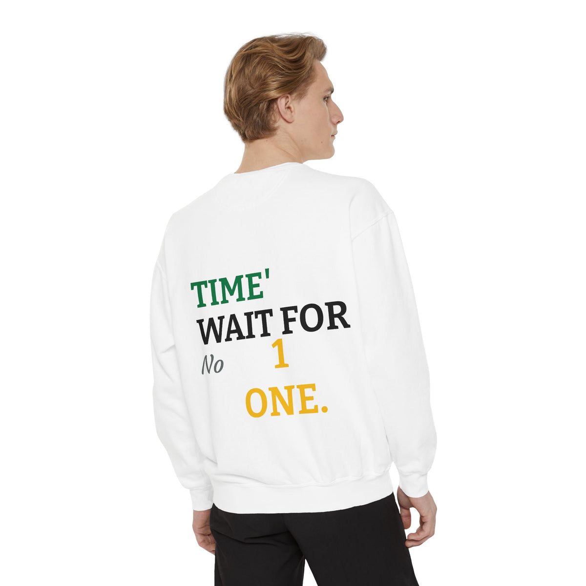 Unisex Garment-Dyed Sweatshirt - DC MARCUS MERCH