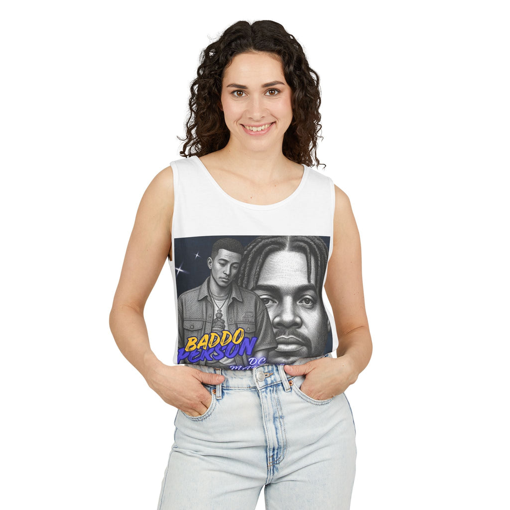 Unisex Garment-Dyed Tank Top - DC MARCUS MERCH