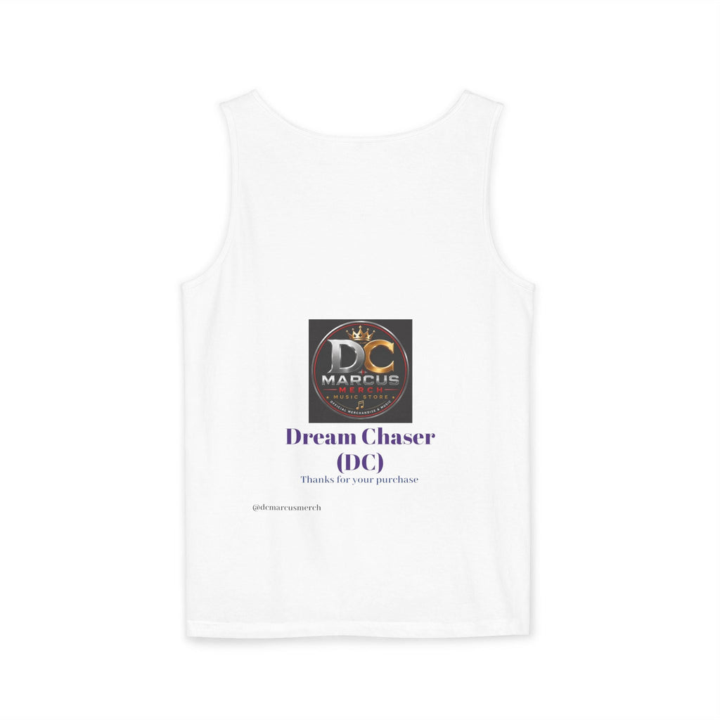 Unisex Garment-Dyed Tank Top - DC MARCUS MERCH