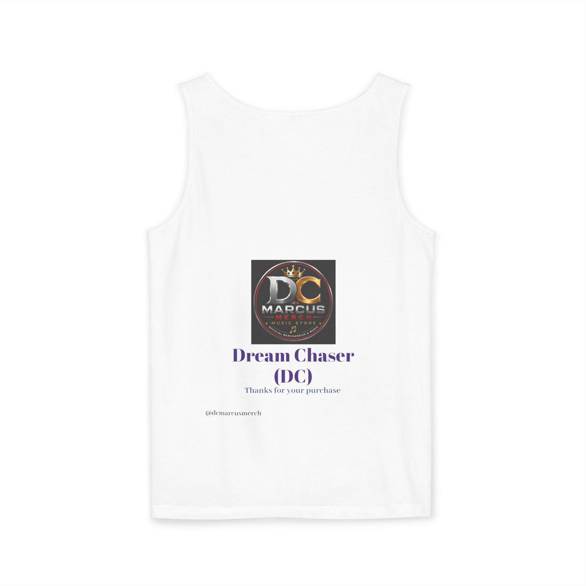 Unisex Garment-Dyed Tank Top - DC MARCUS MERCH