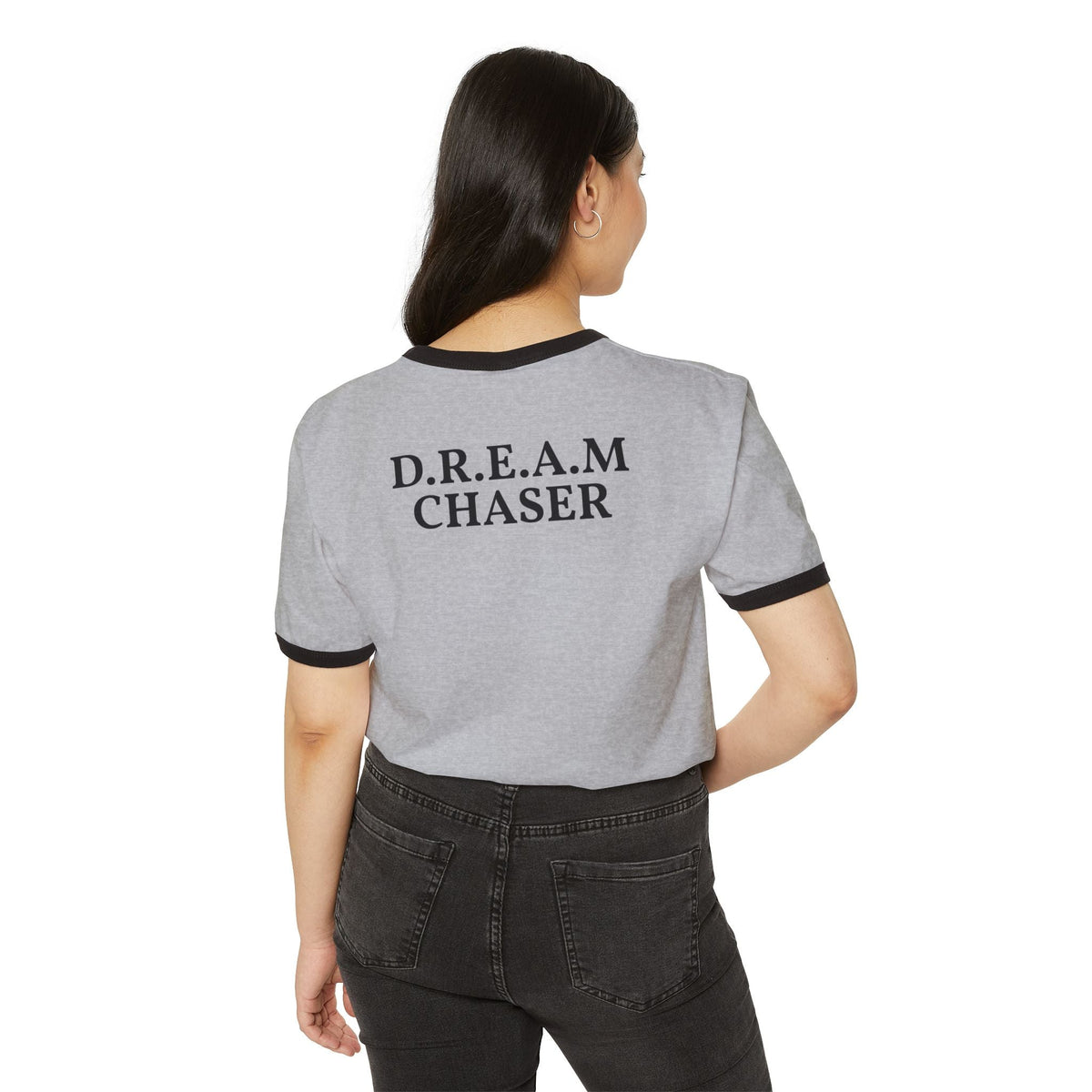 What's on My Mind? Music Ringer T-Shirt – D.R.E.A.M. Chaser Graphic - DC MARCUS MERCH