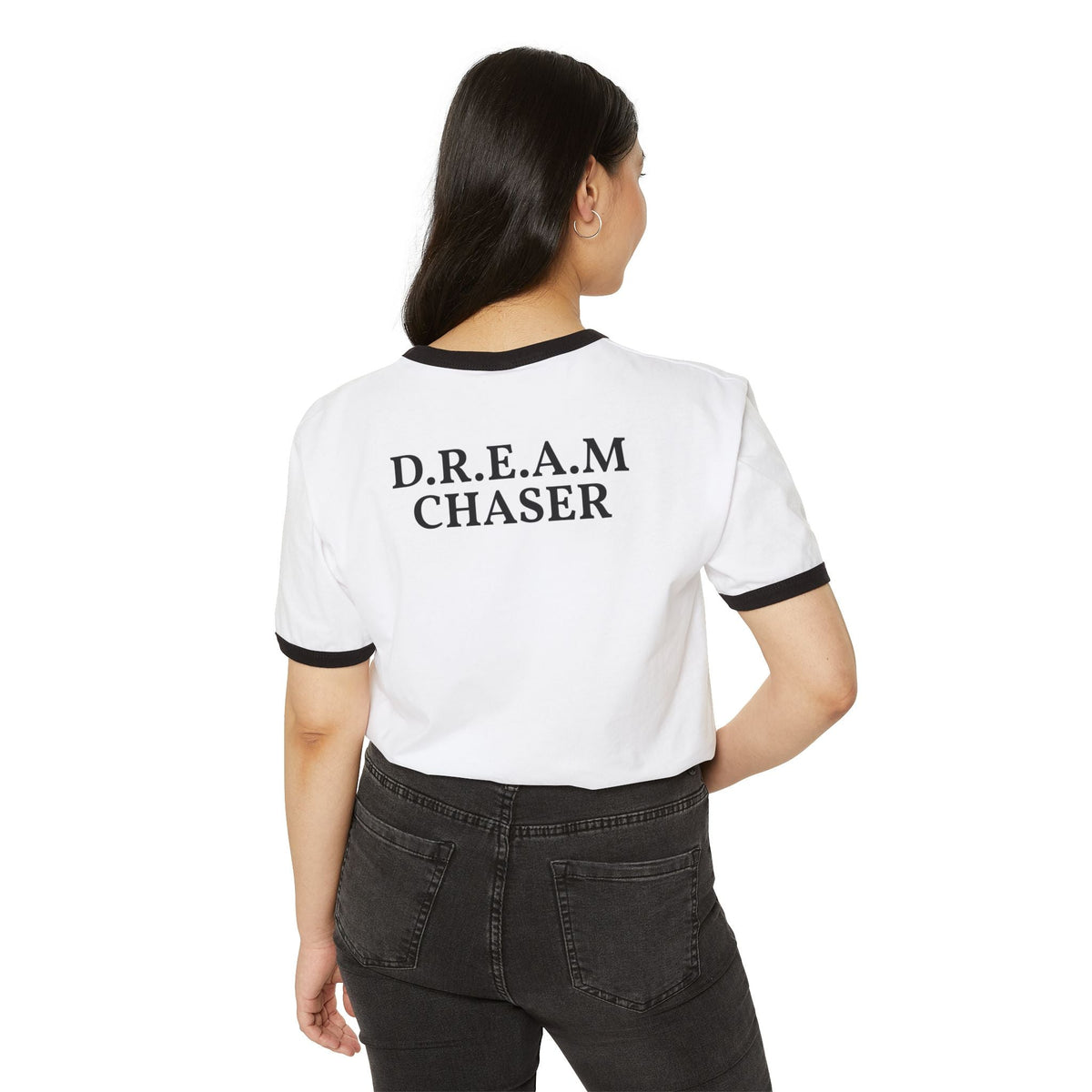 What's on My Mind? Music Ringer T-Shirt – D.R.E.A.M. Chaser Graphic - DC MARCUS MERCH